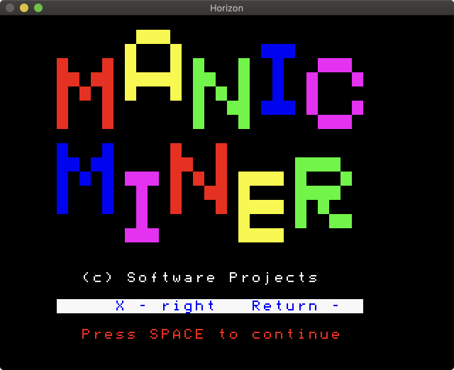 Screenshot d'Horizon