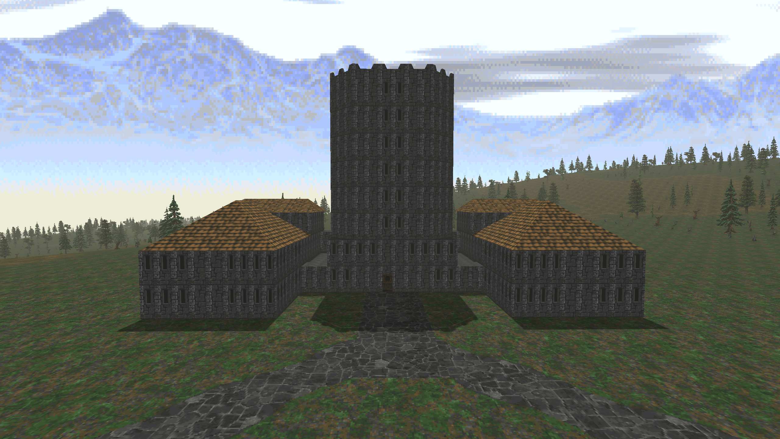 Screenshot de Daggerfall Unity