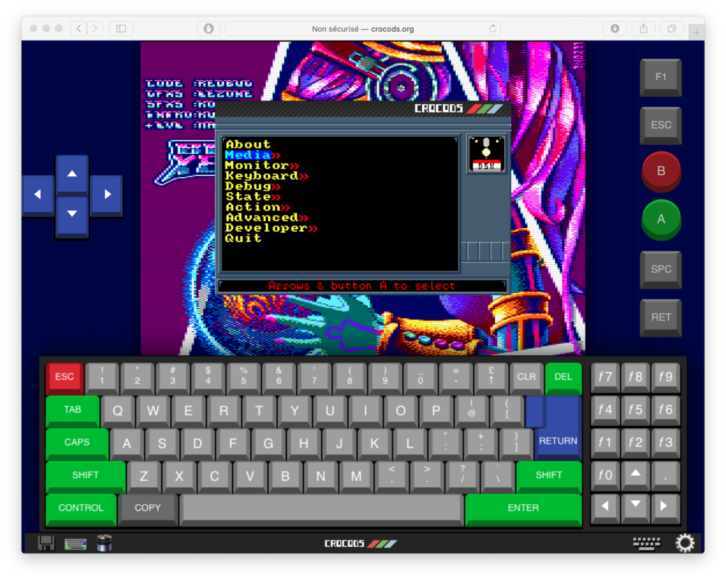 Icone de CrocoDS (Amstrad)