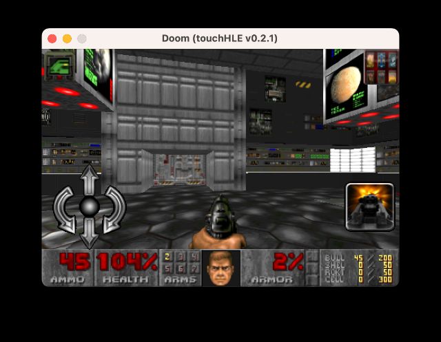 Doom dans touchHLE