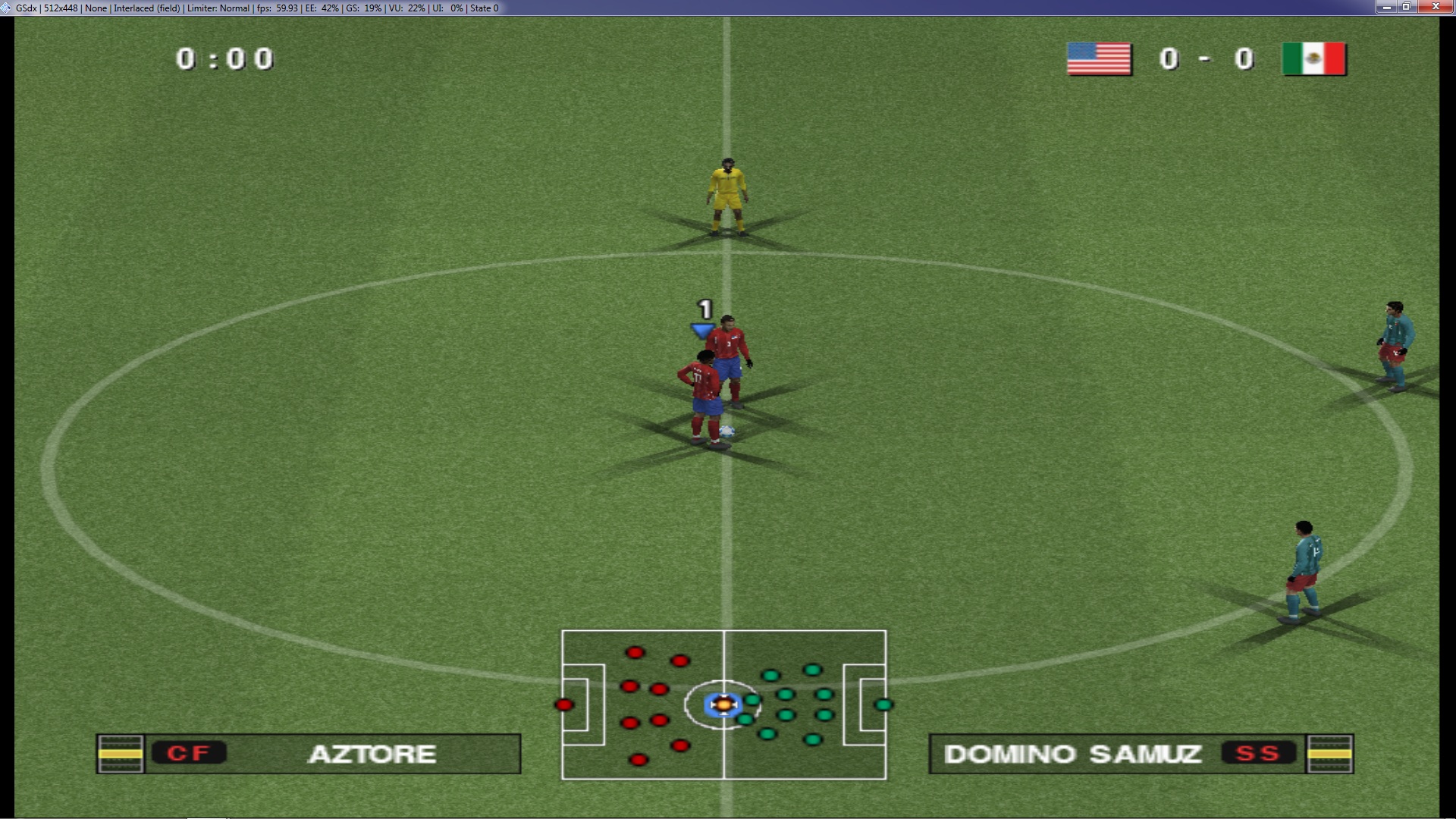 Pro Evolution Soccer 2012 dans PCSX 2