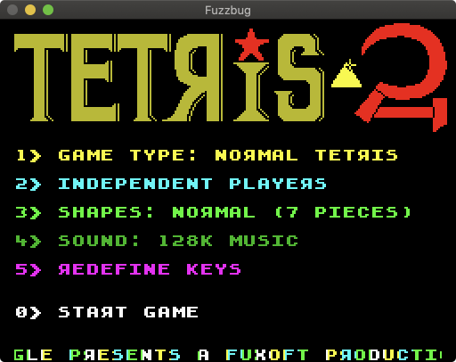Tetris dans Fuzzbug
