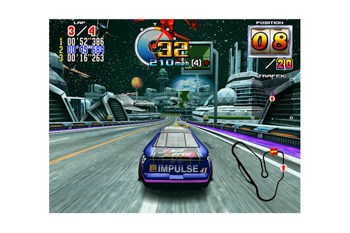 Daytona 2 dans SuperModel