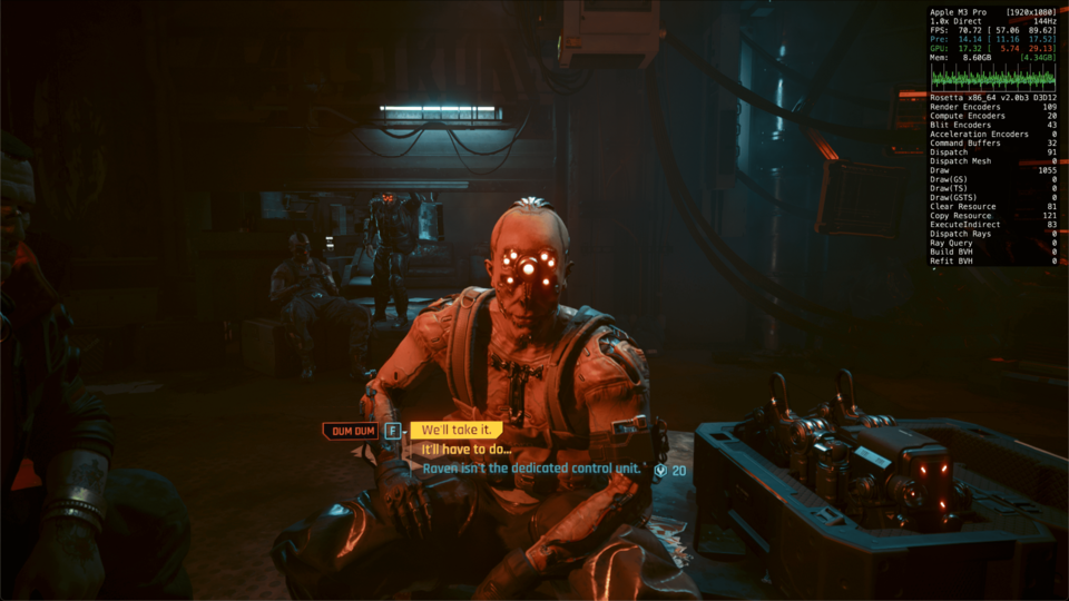 Cyberpunk 2077 dans Crossover