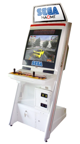 Photo d'une borne Naomi de Sega