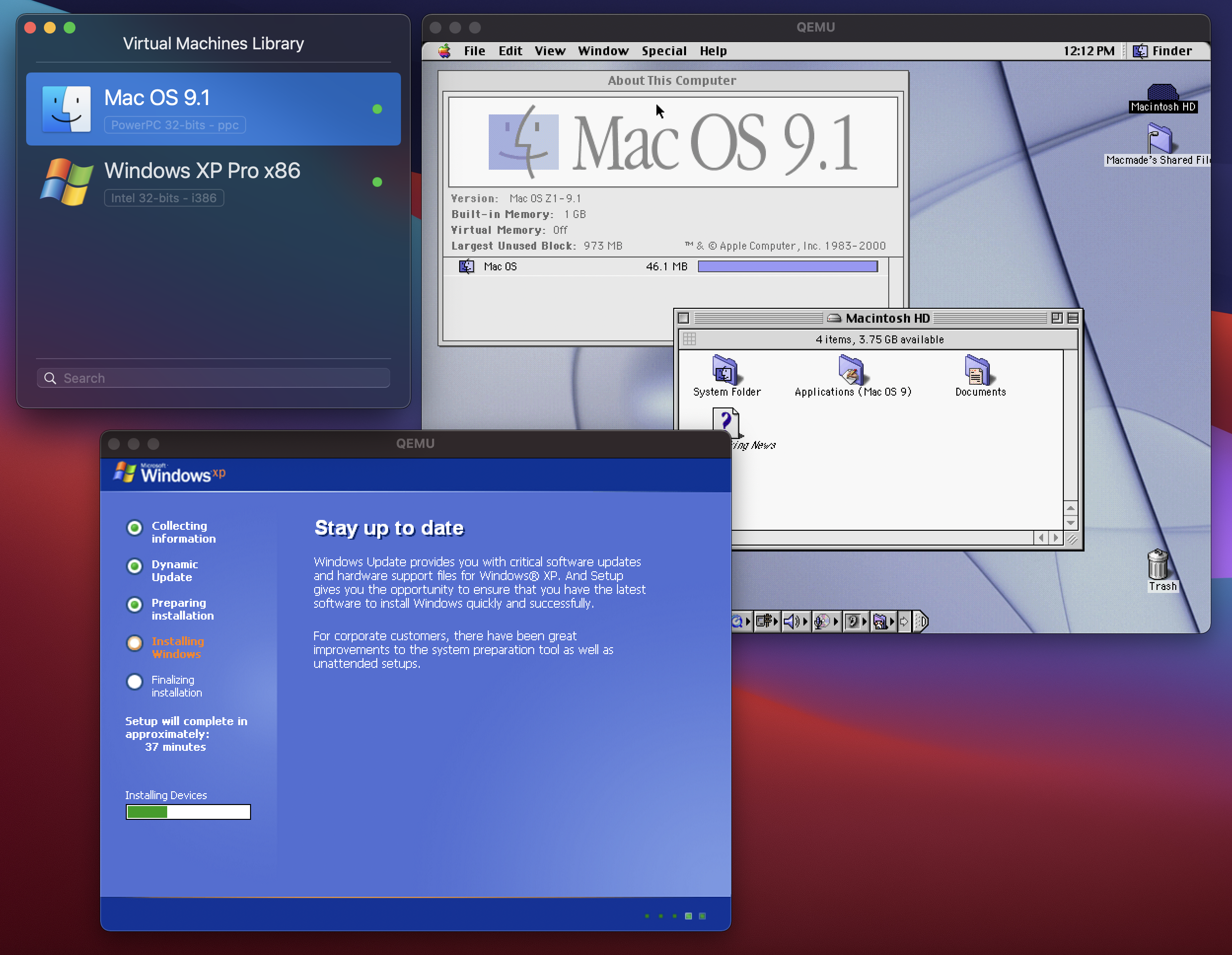Screenshot de QEMU-Manager