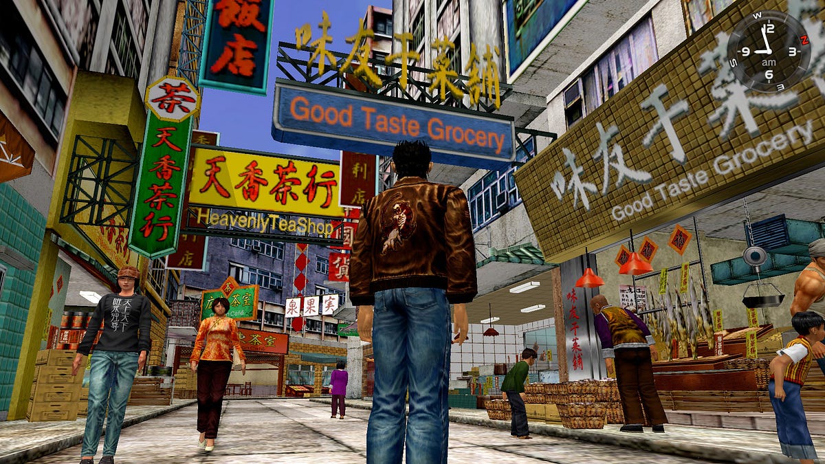 Shenmue 2 dans ShadPS4